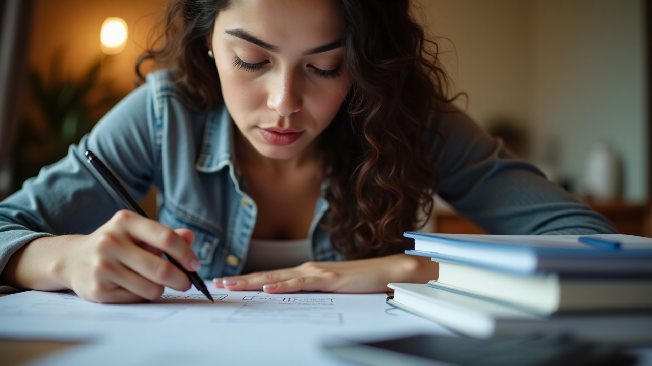 Estudiantes en sesión de aprendizaje